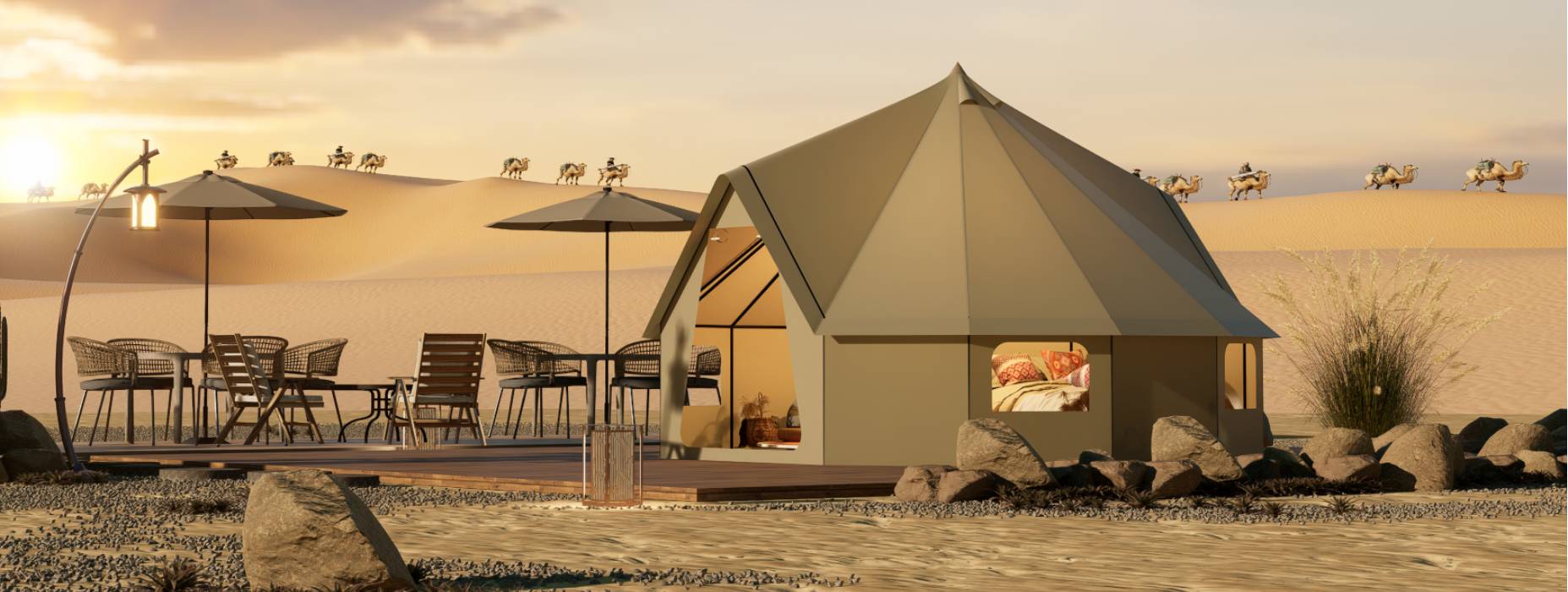 白云区露营酒店帐篷产品